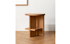 Tee round side table