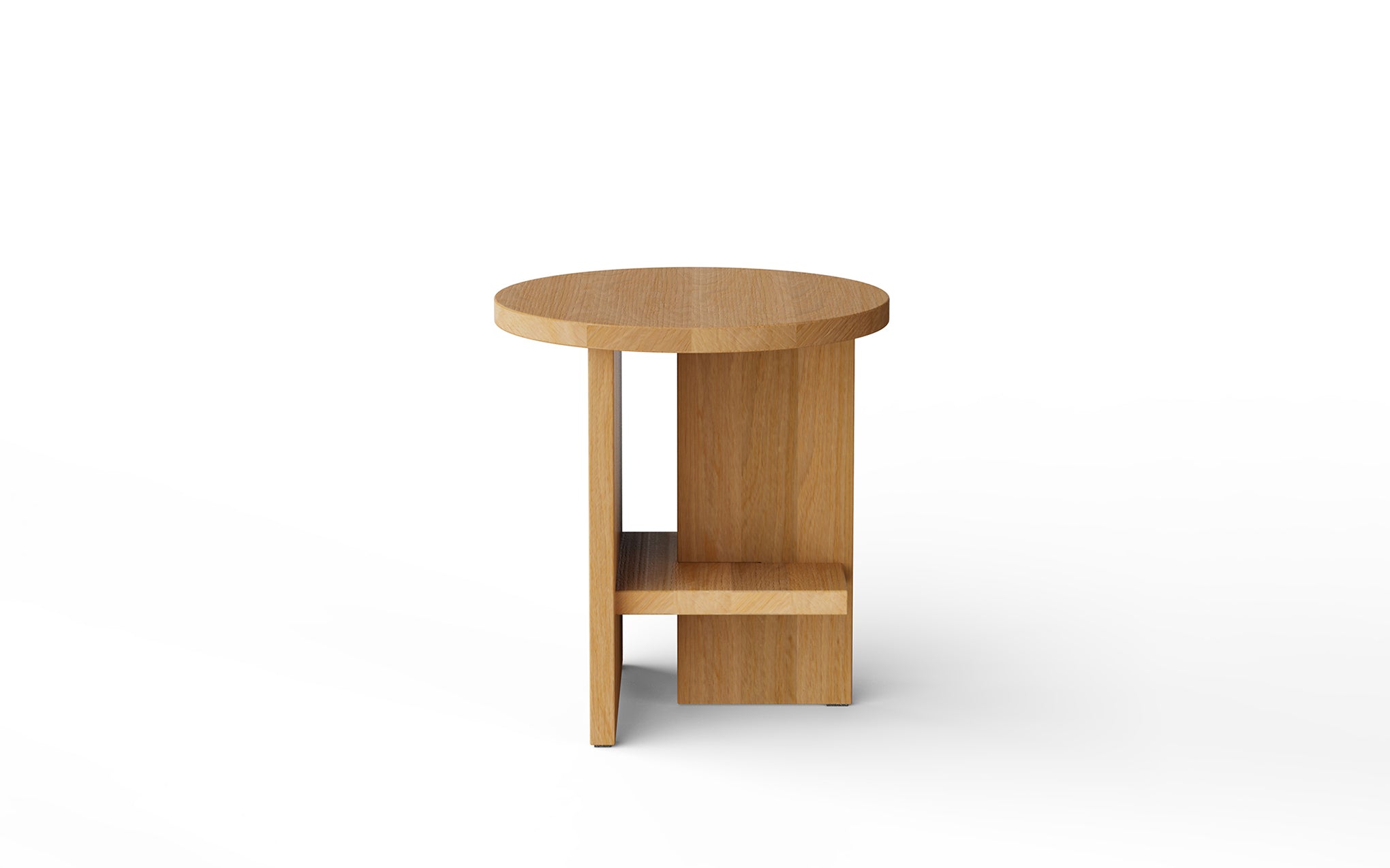 Tee round side table