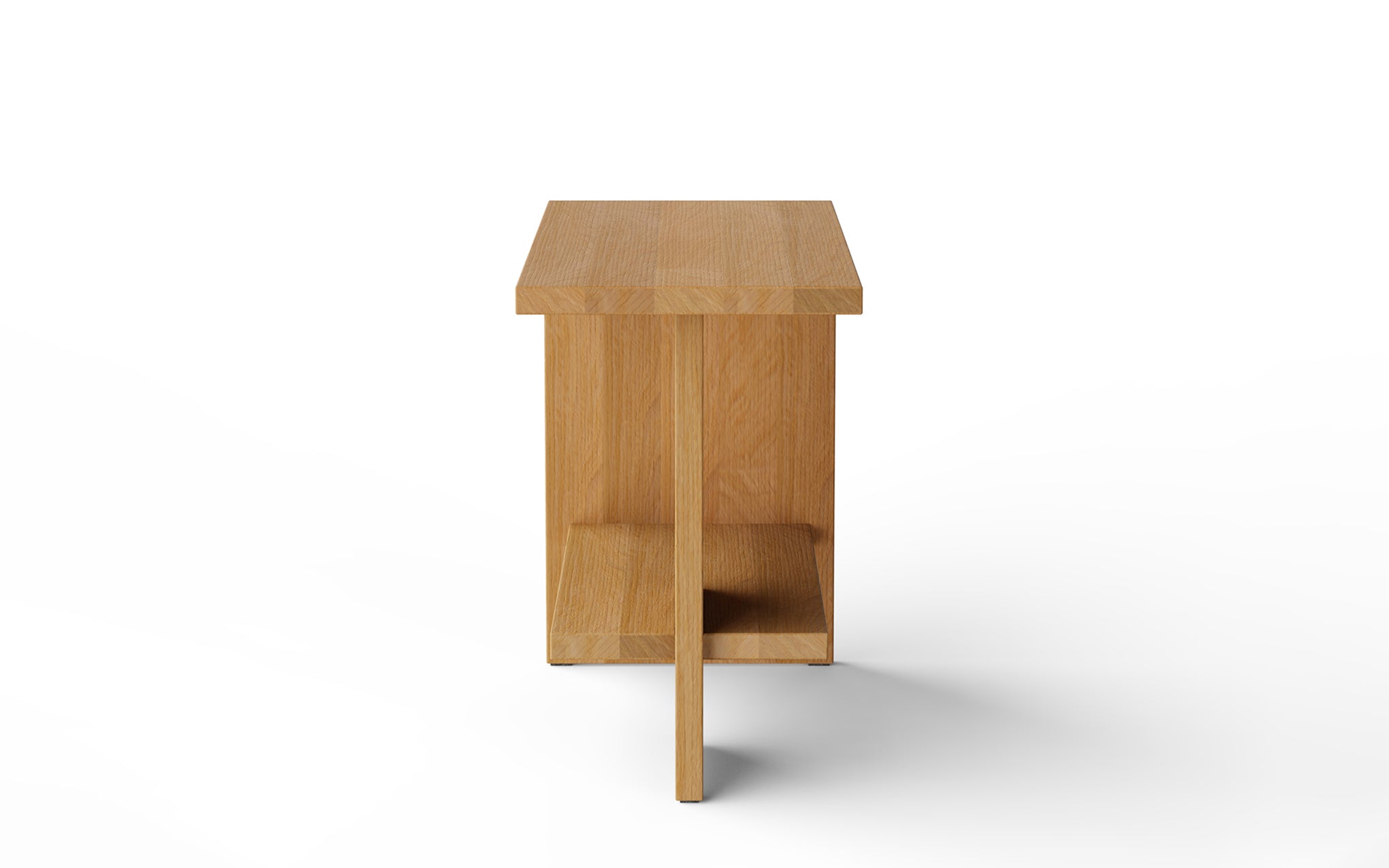 Tee rectangular side table