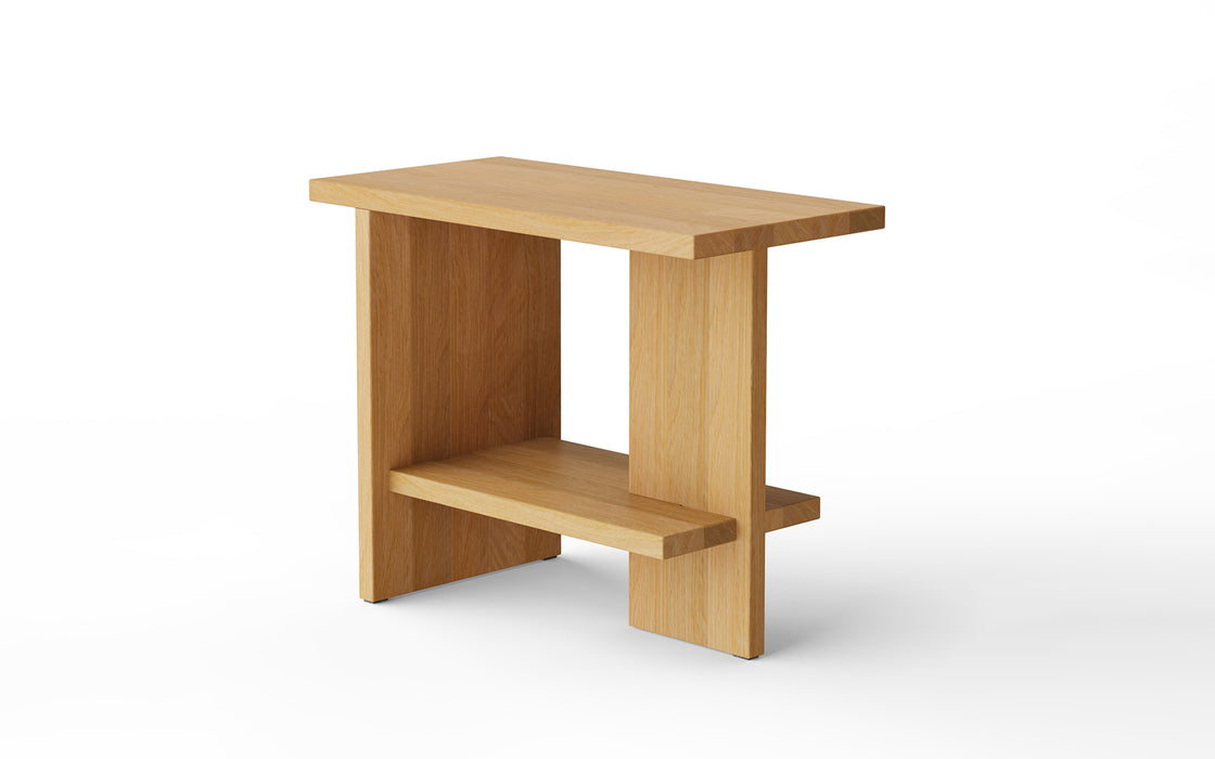 Tee rectangular side table