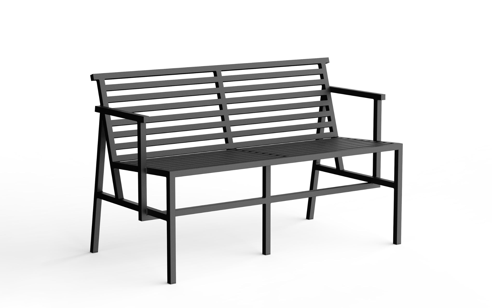 19 Outdoors dining bench by Butterfield Brothers for NINE | SCP