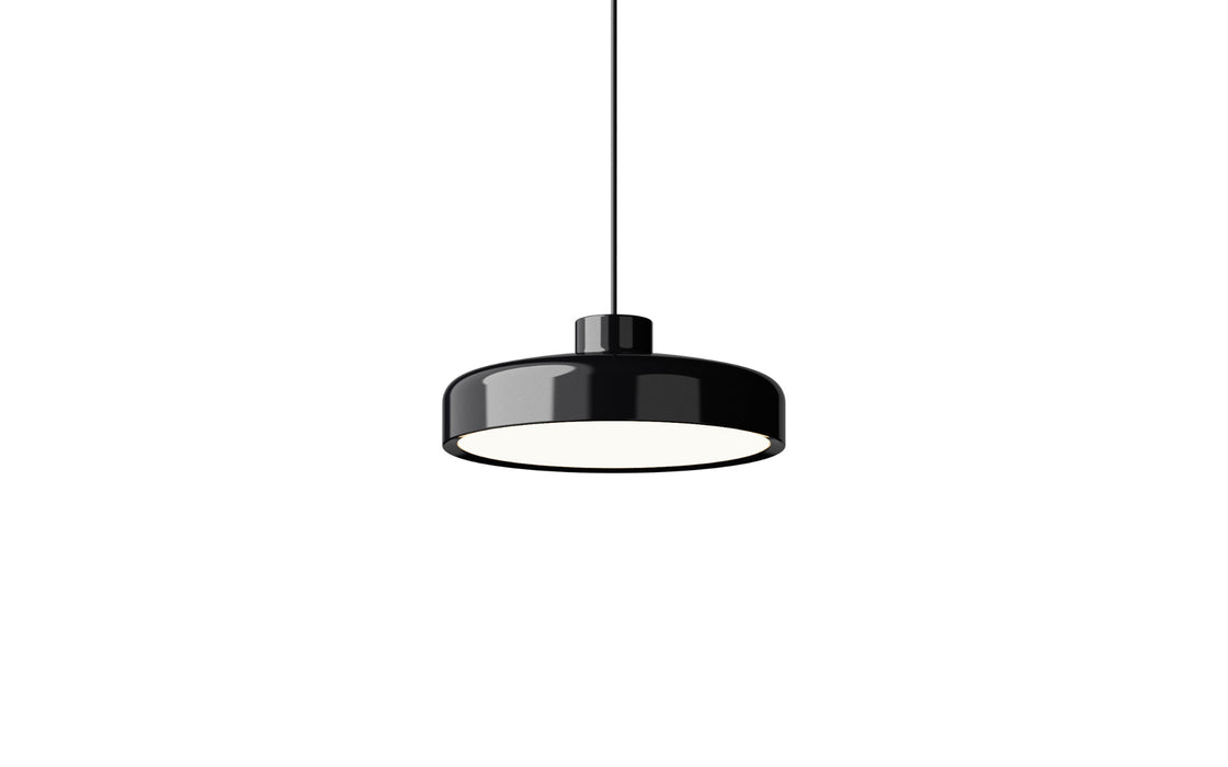Clearance Lacquer pendant medium - black