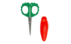 Fridge magnet scissors - carrot