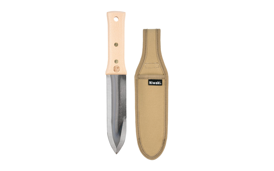 Hori Hori trowel & canvas sheath