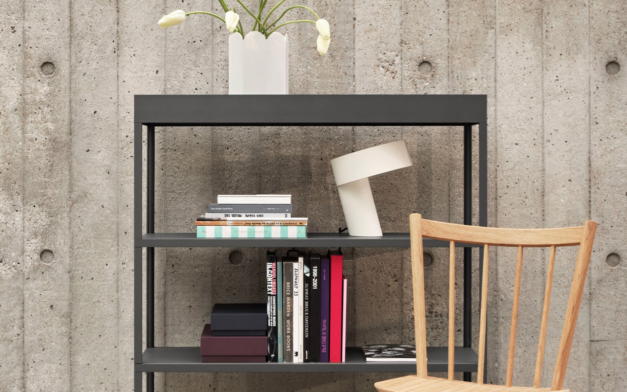 Slant table lamp