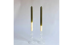 Olive dinner candles