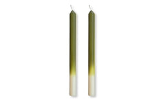 Olive dinner candles