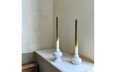 Olive dinner candles