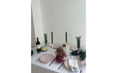 Olive dinner candles