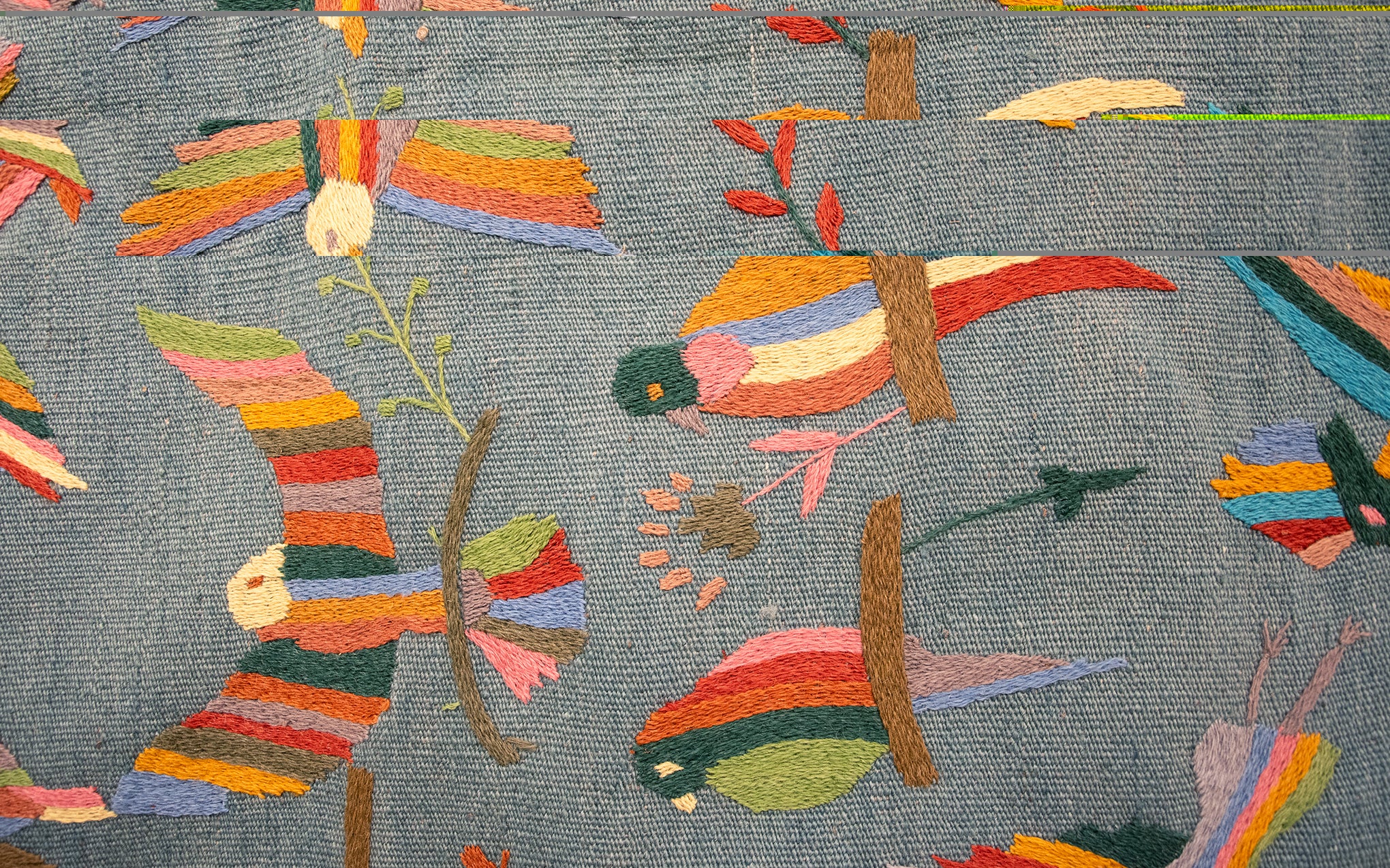 Suzani wall hanging - birds