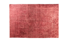 Vintage shaved rug - pink