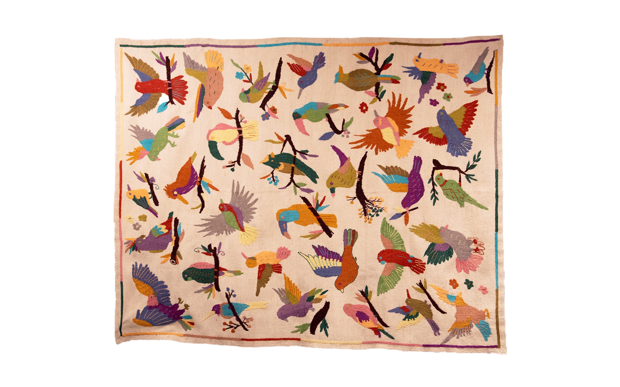 Suzani wall hanging - birds