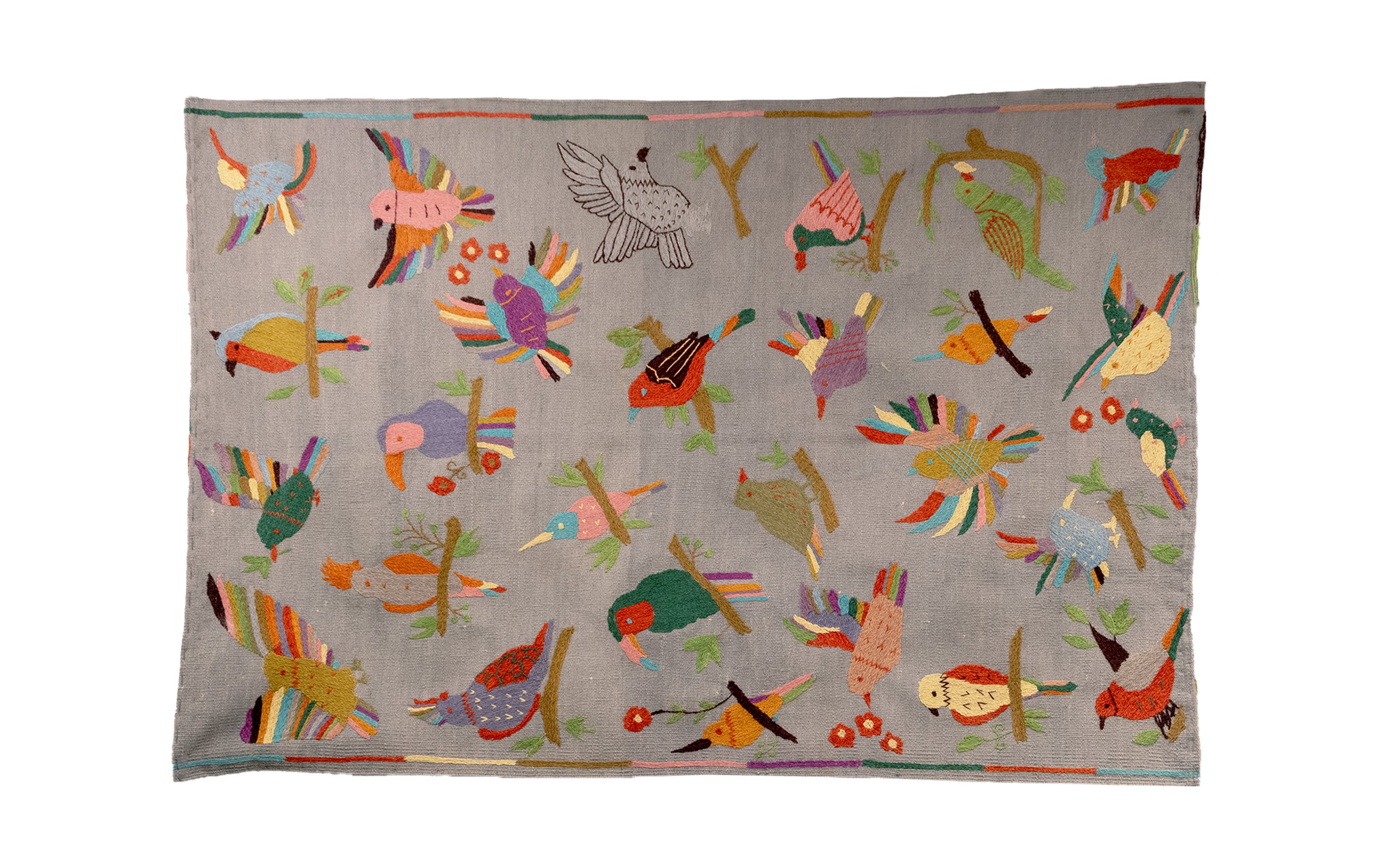 Suzani wall hanging - birds