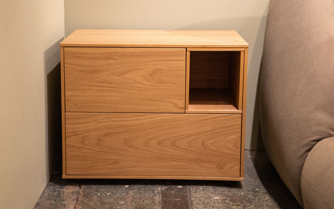 Ex-Display Ober bedside table - oak