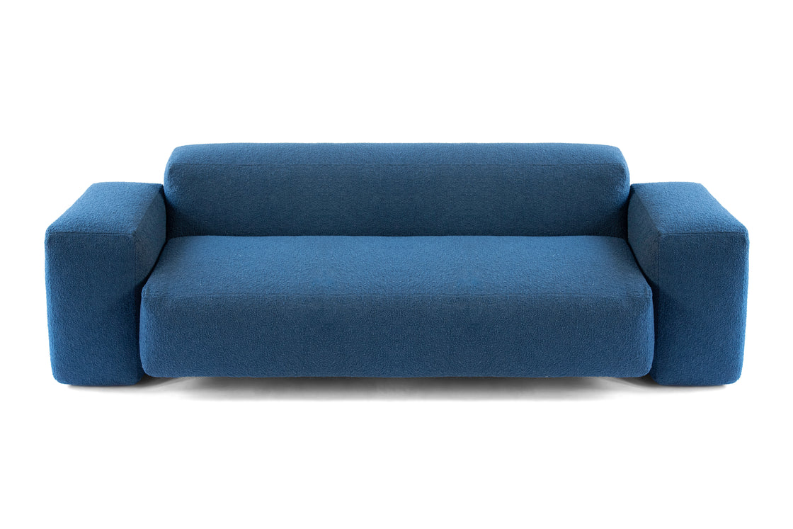 Overlap three seat sofa