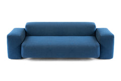 Overlap three seat sofa