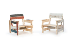 One Size Slat - Pop Up low chair