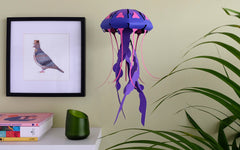 3D Paper Model - Chrysaora Hysoscella (Compass Jellyfish)