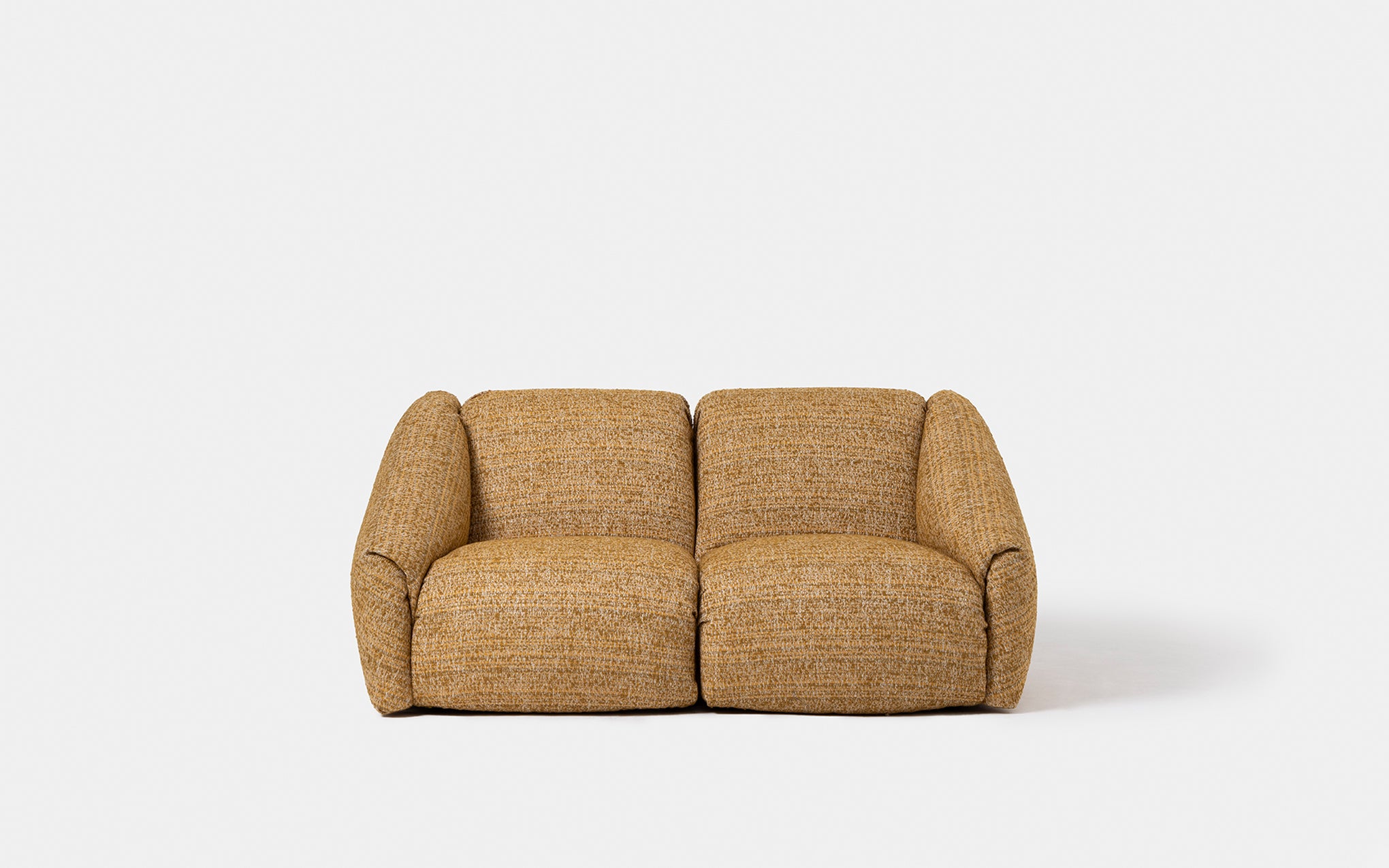 Puffer two seat sofa - formal