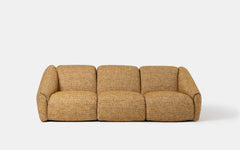 Puffer three seat sofa - formal