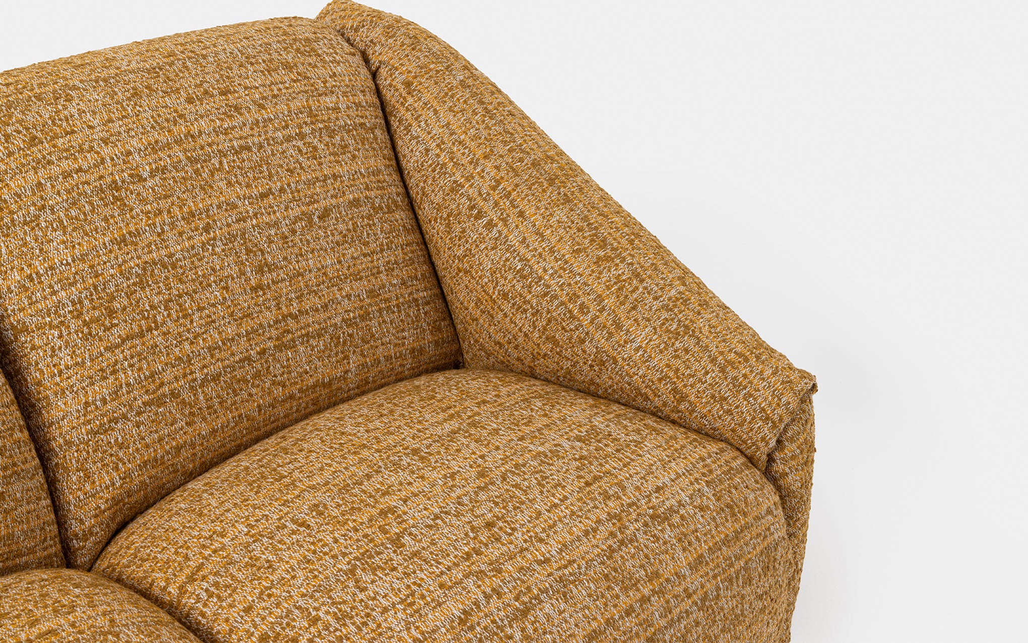 Puffer three seat sofa - formal