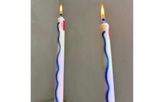 Majorelle dinner candles