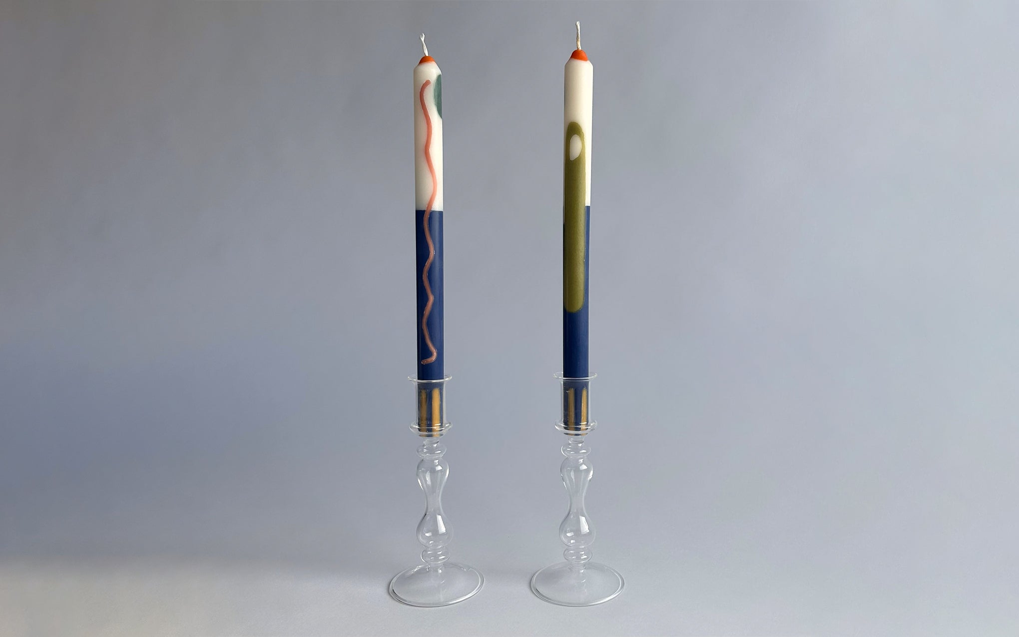 Terracotta dinner candles