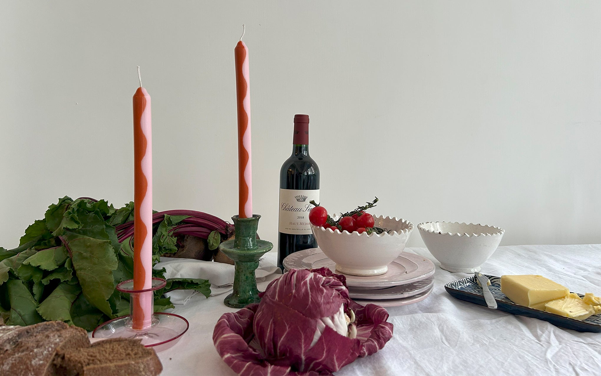 Marmalde dinner candles