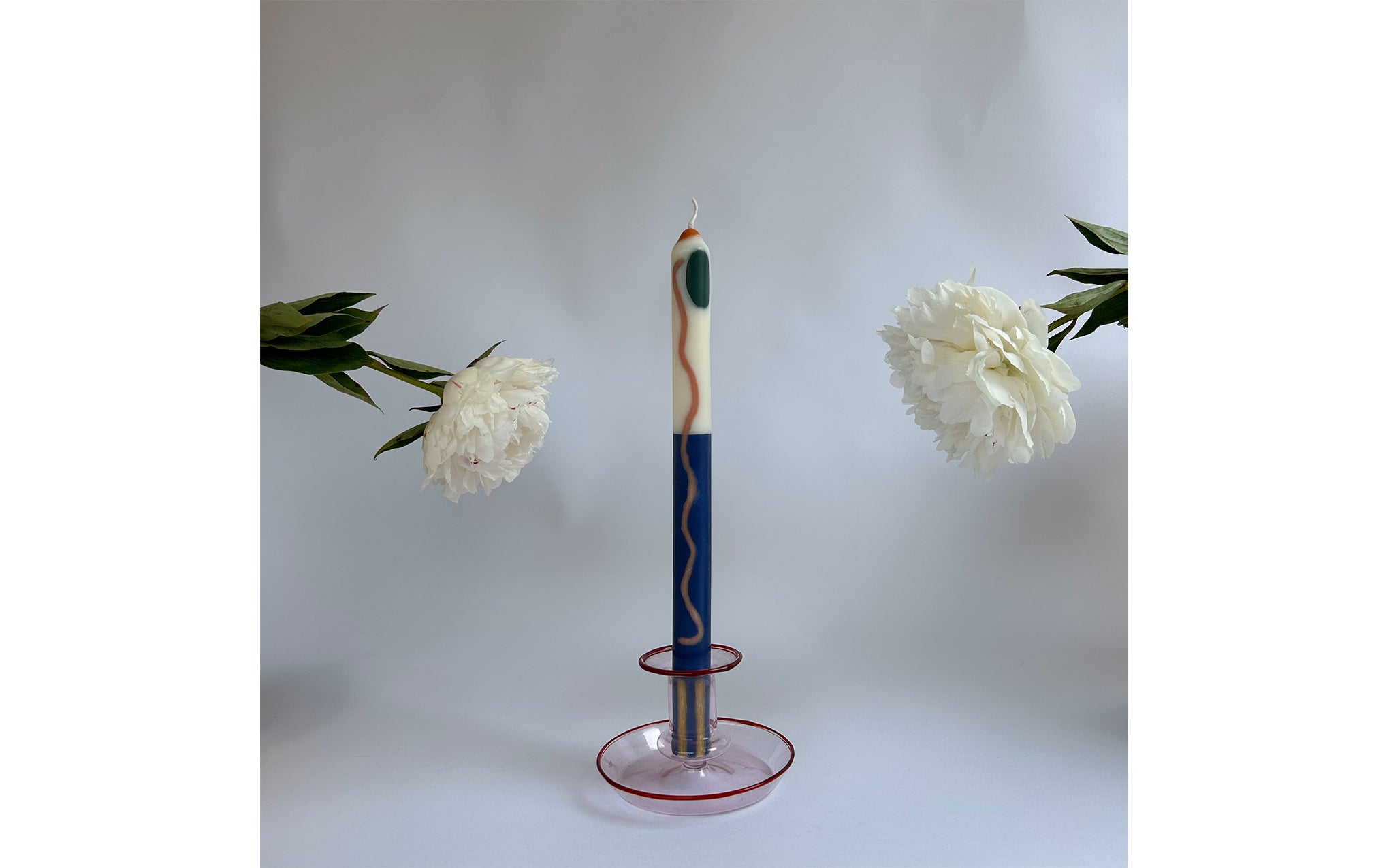 Terracotta dinner candles