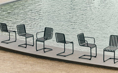 Palissade cantilever chair