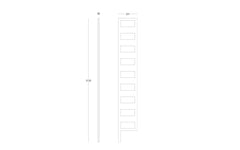 Parallel shelving upright