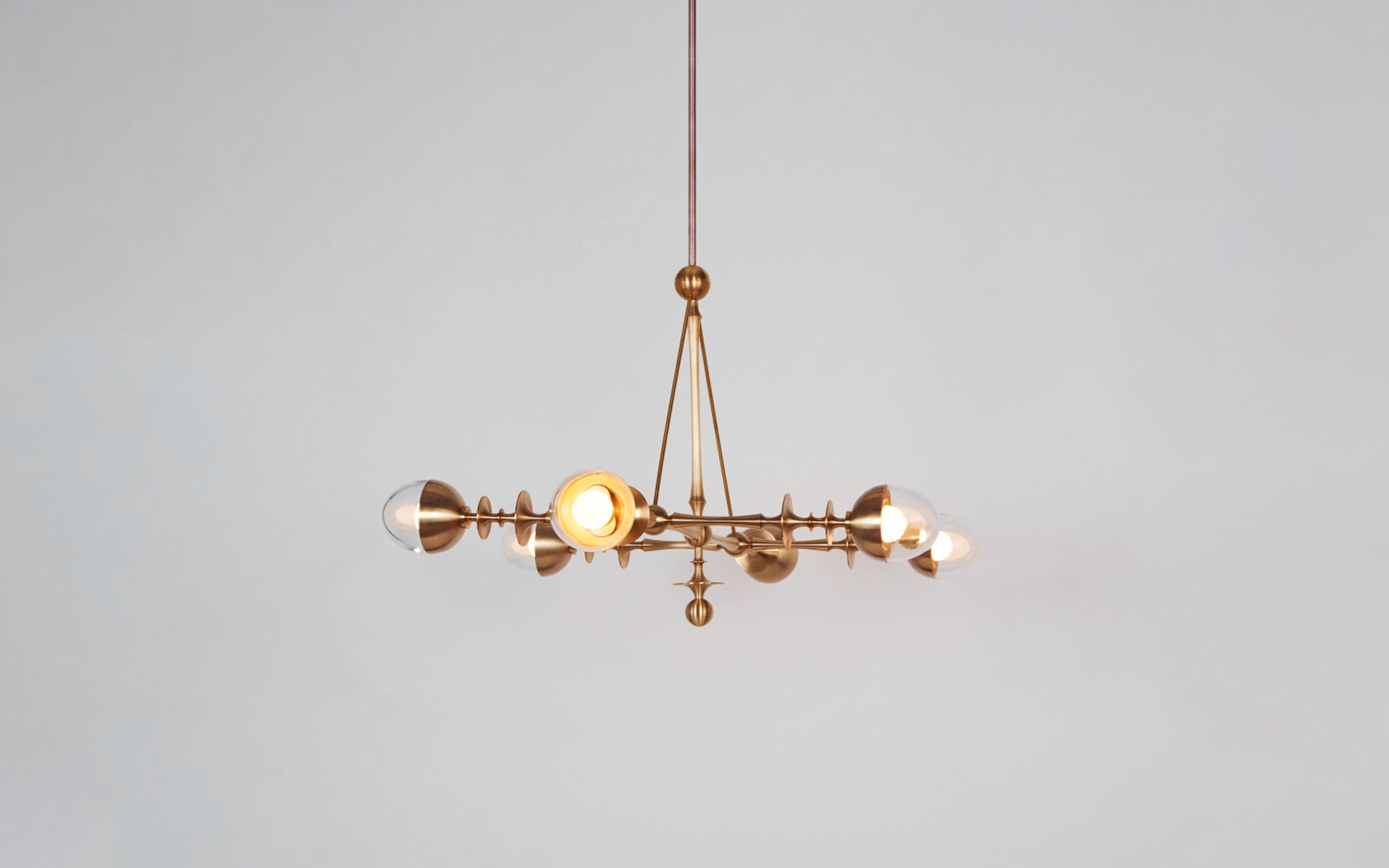 Rue Sala six arm pendant