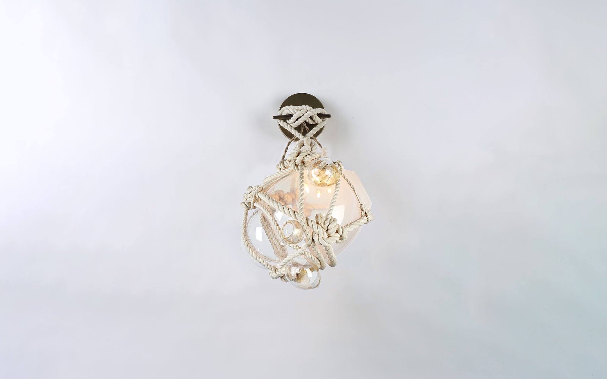 Knotty Bubbles sconce