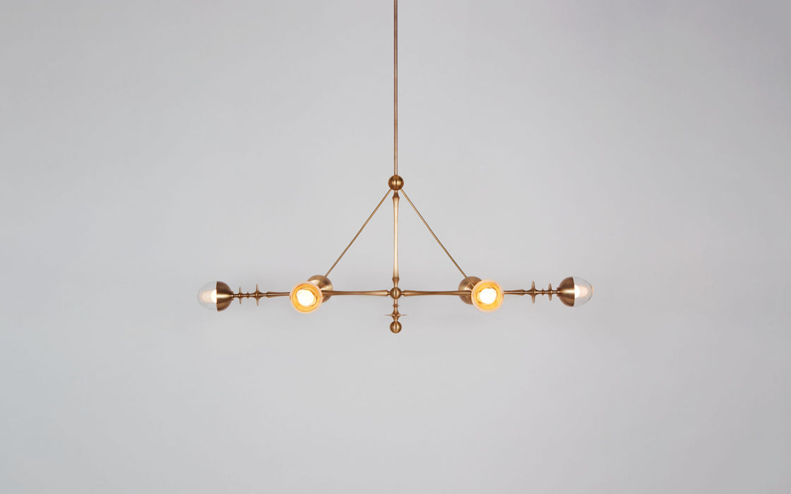 Rue Sala six arm pendant