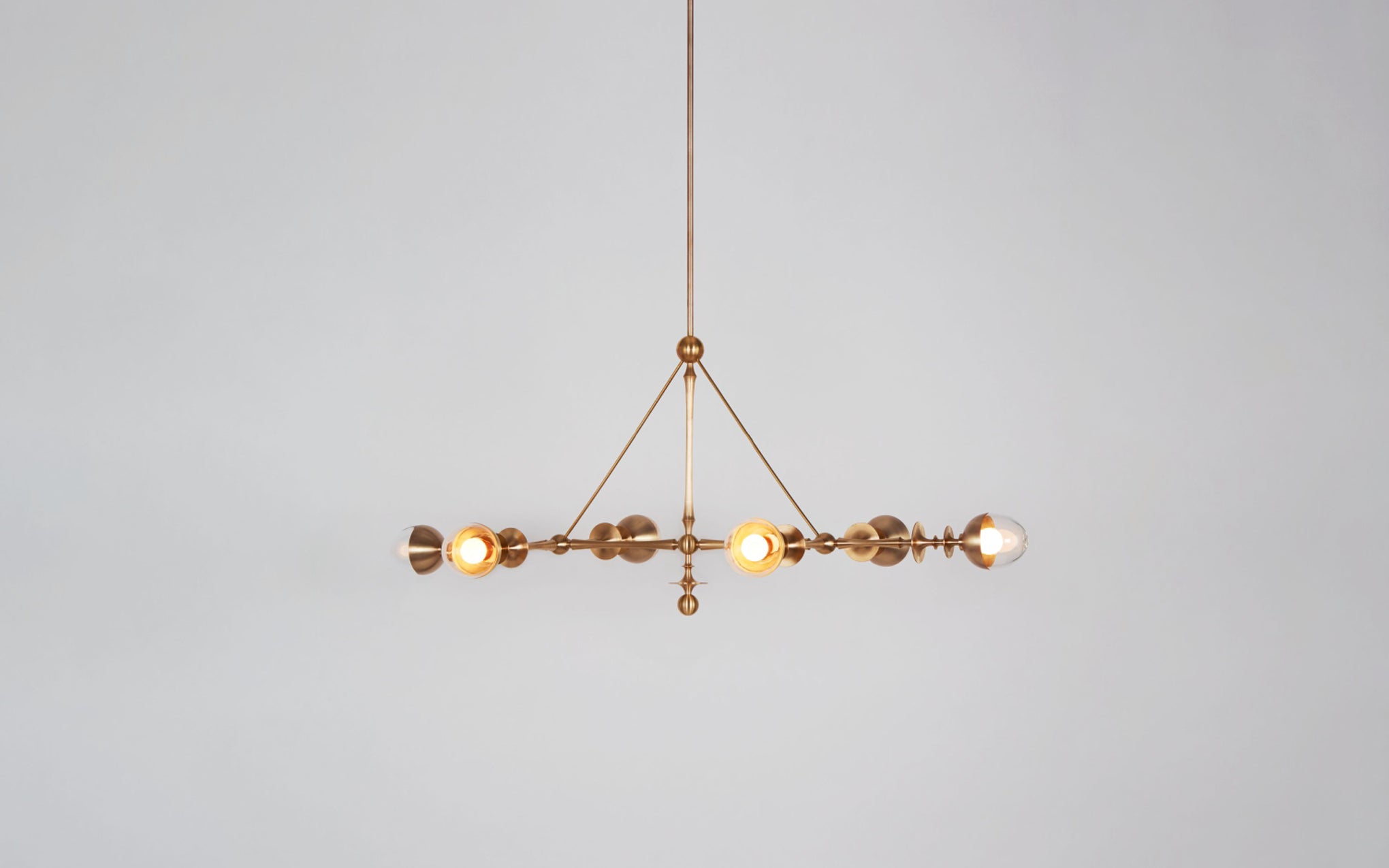 Rue Sala six arm pendant