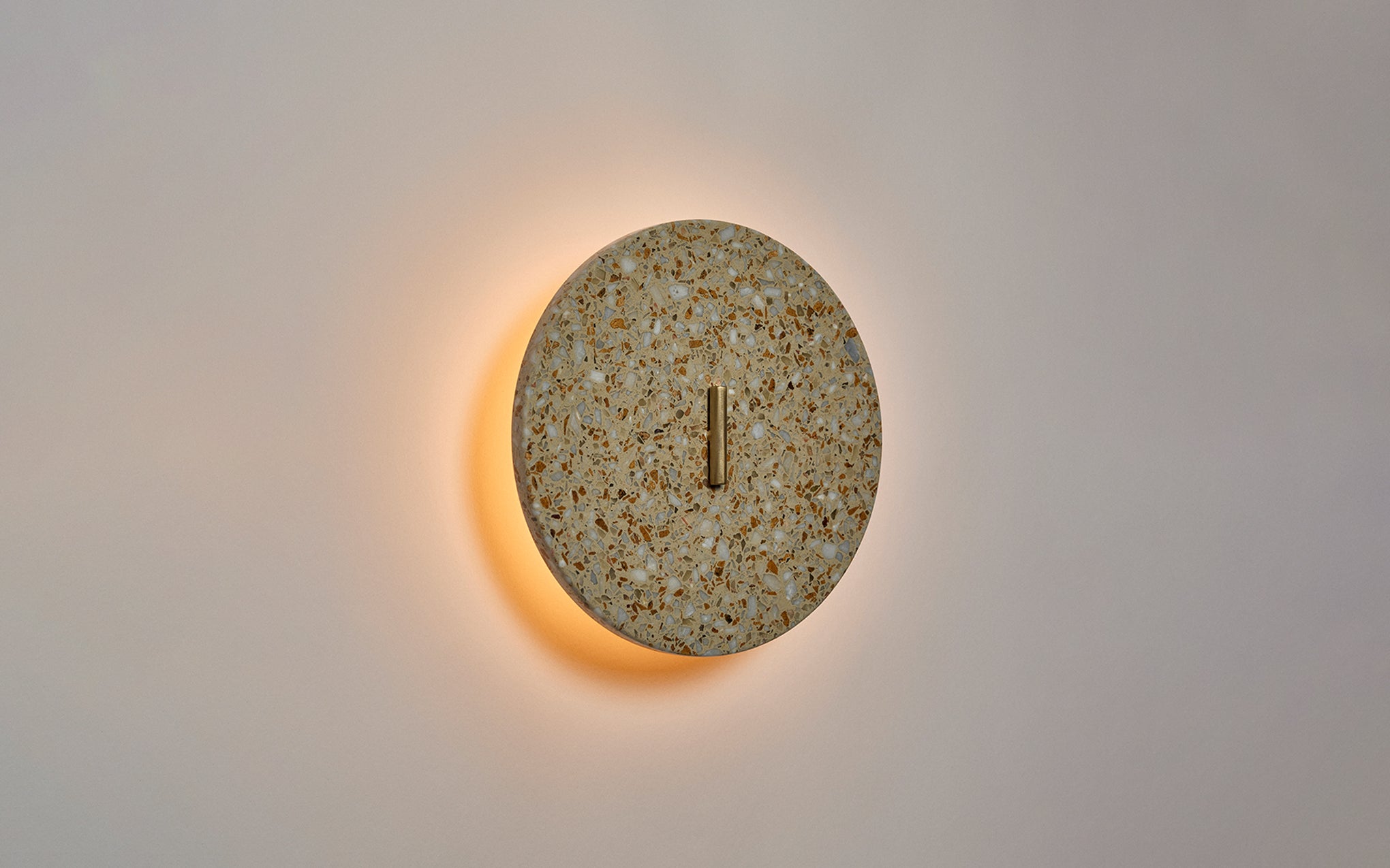 Pith sconce - terrazzo