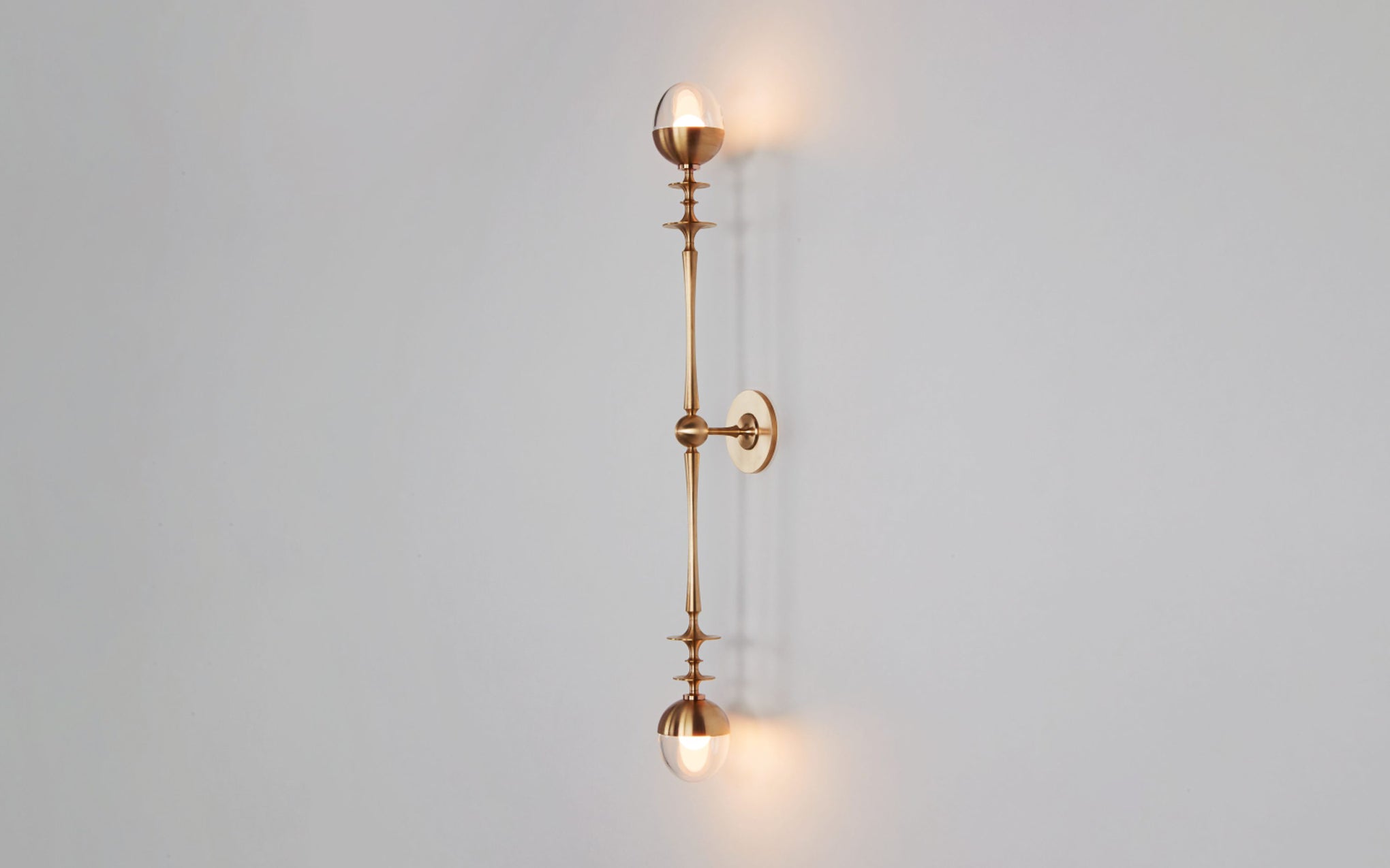 Rue Sala double arm sconce
