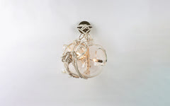 Knotty Bubbles sconce