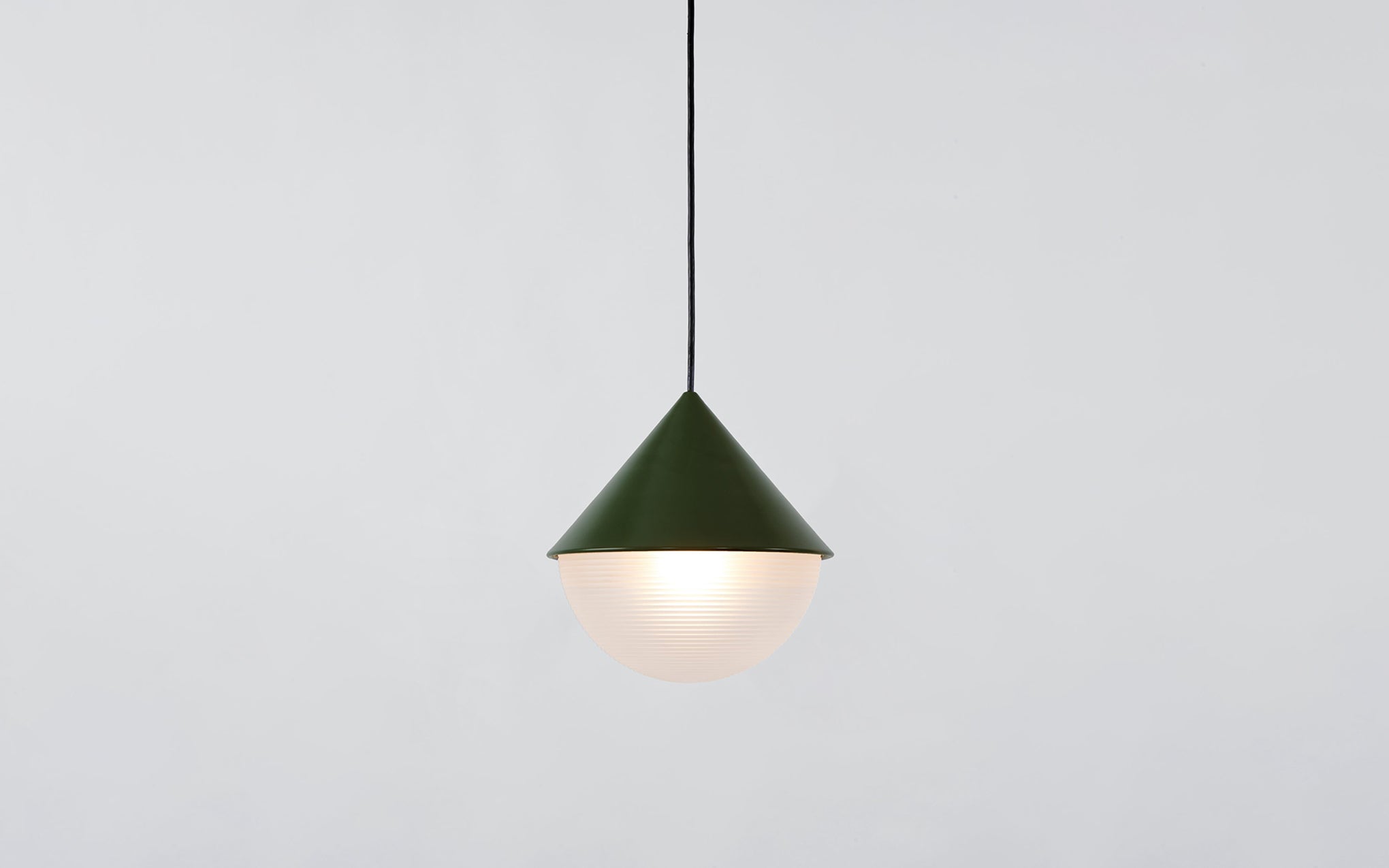 Half & Half pendant - hemisphere