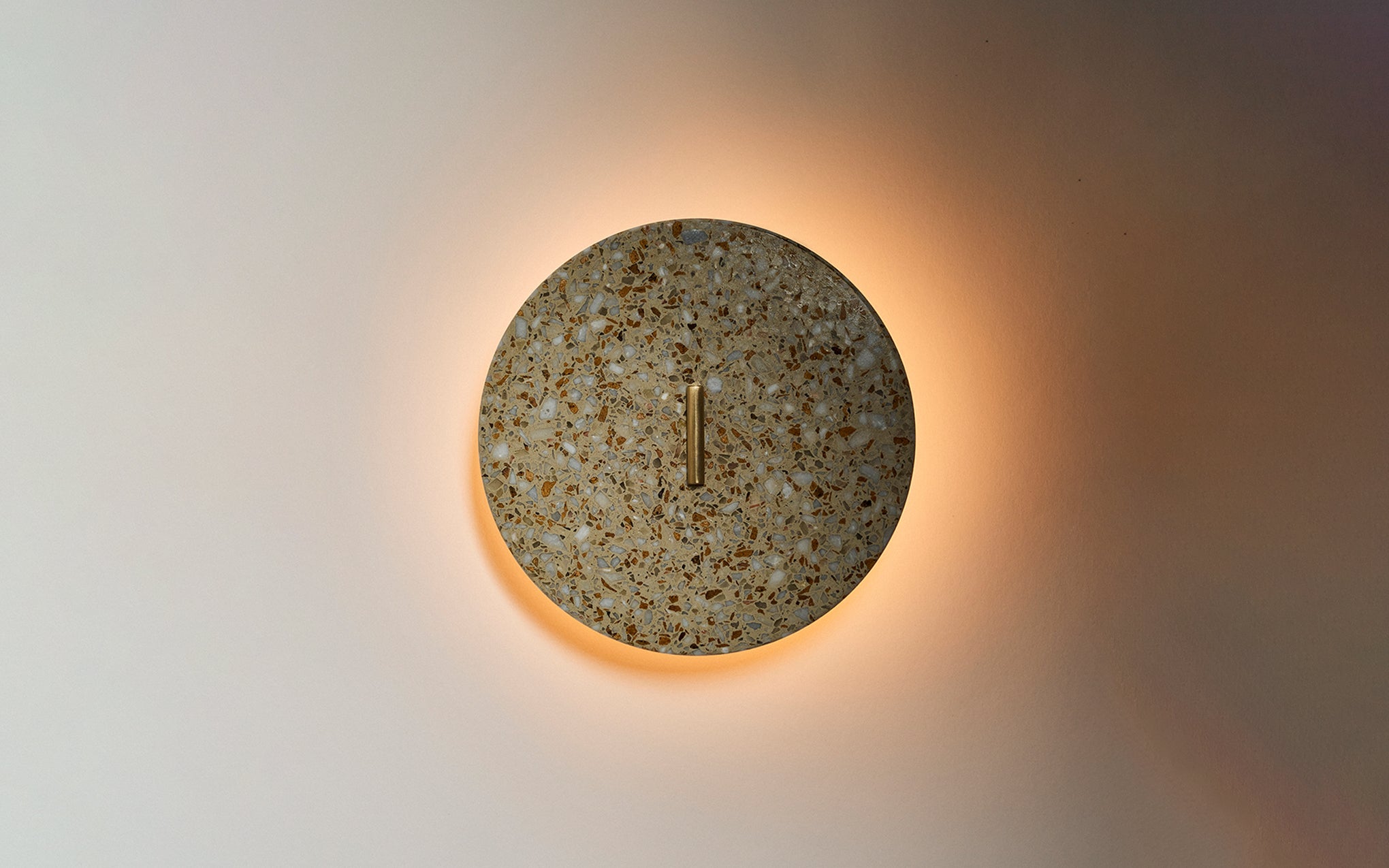 Pith sconce - terrazzo