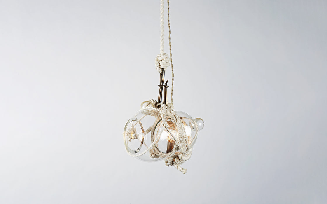 Knotty Bubbles pendant