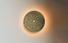 Pith sconce - terrazzo