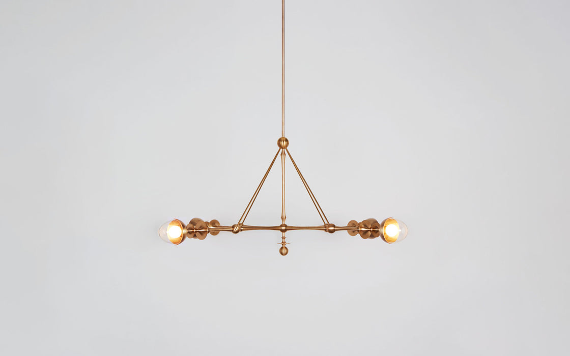 Rue Sala four arm pendant