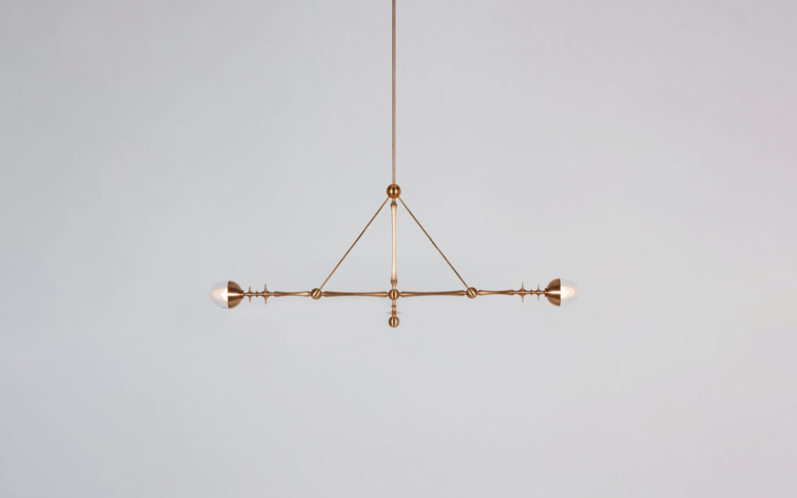 Rue Sala two arm pendant
