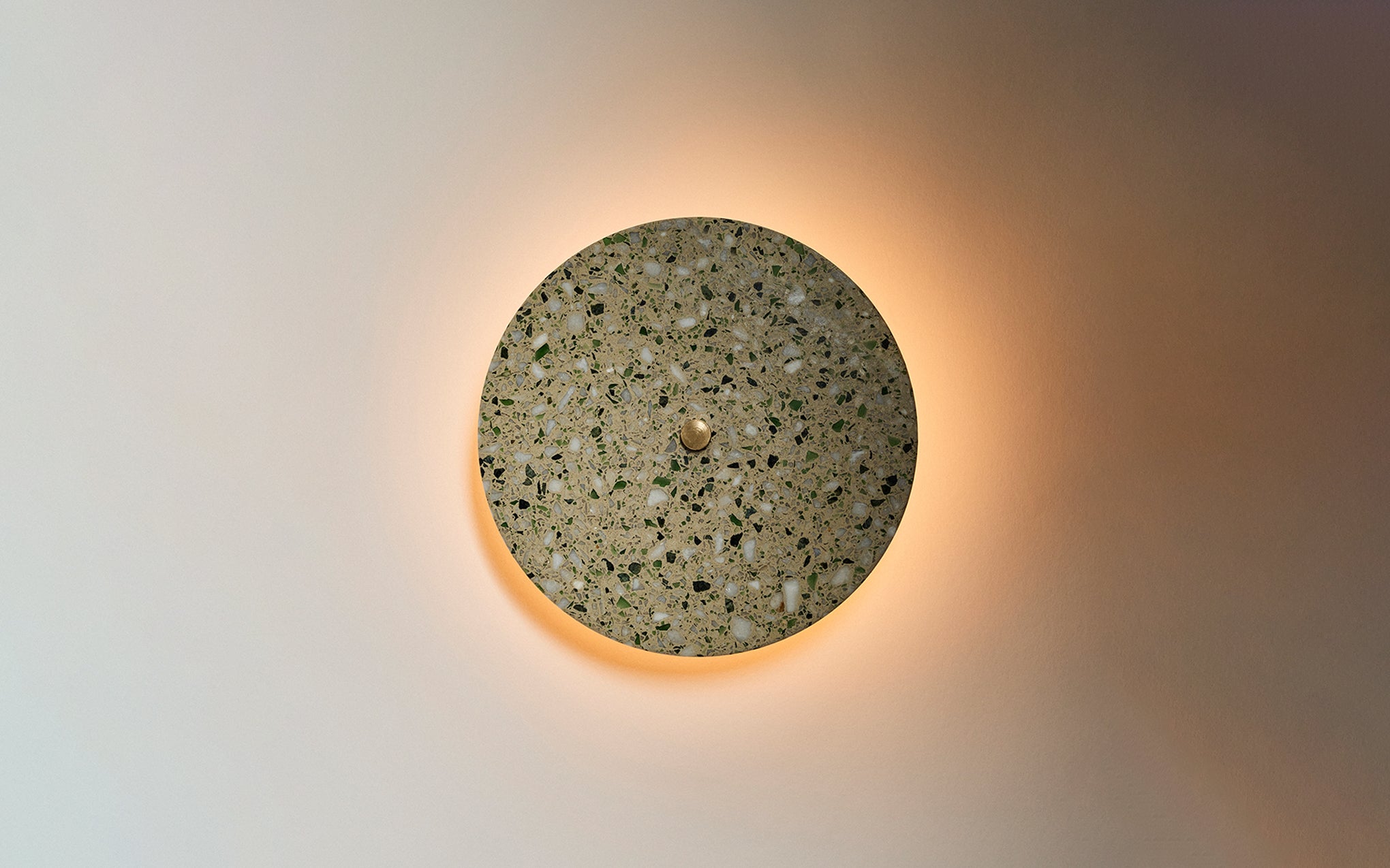 Pith sconce - terrazzo