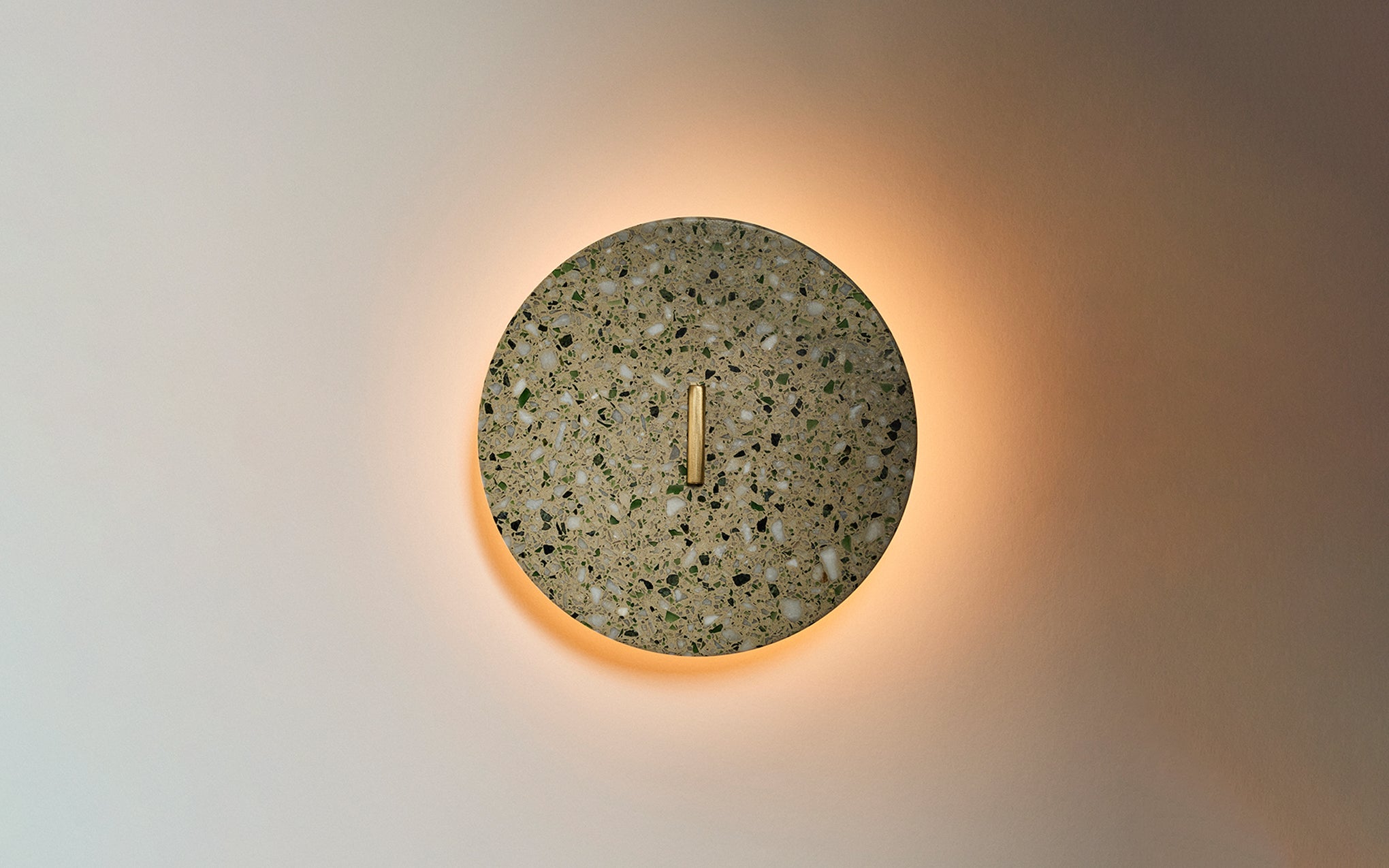 Pith sconce - terrazzo