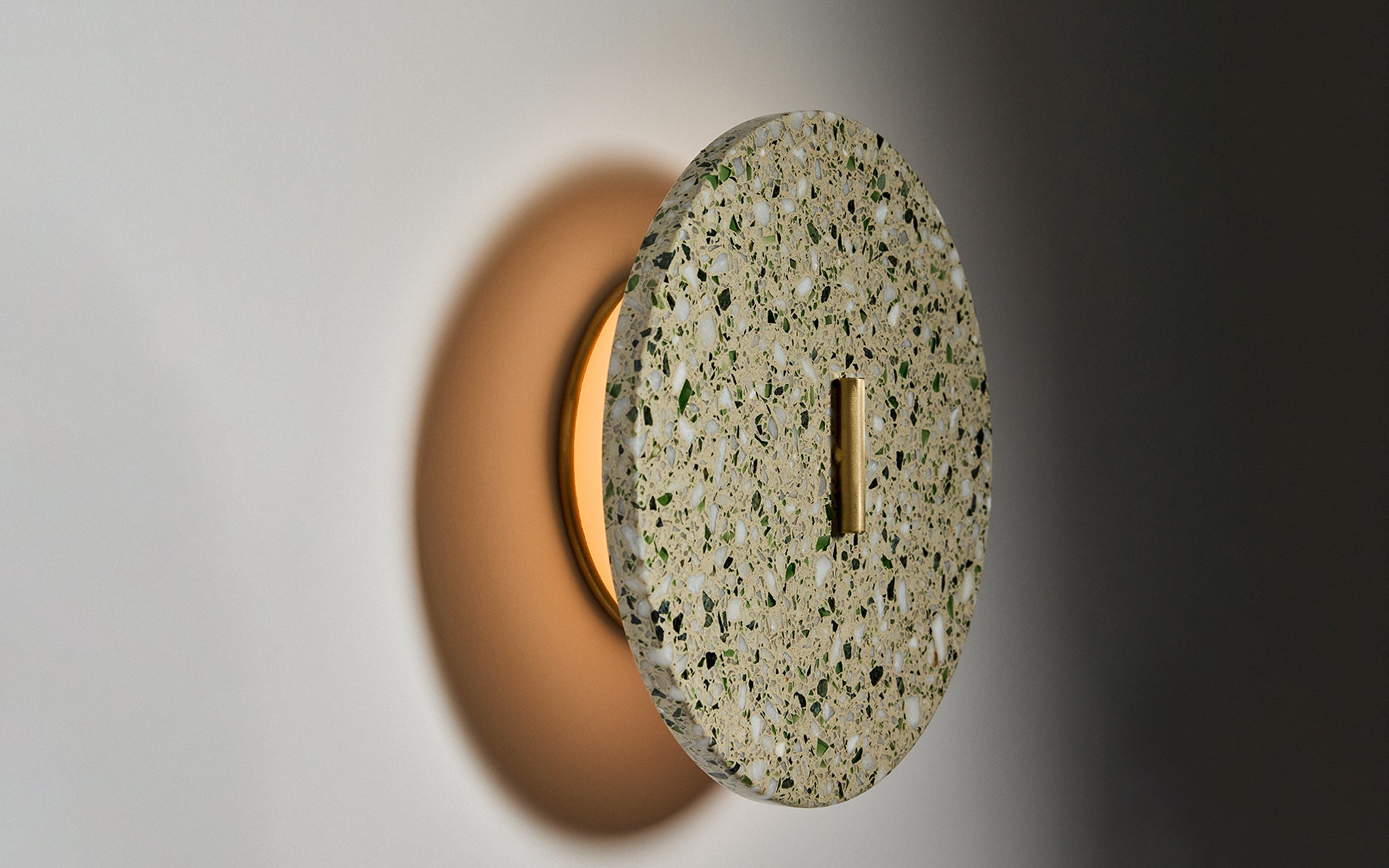 Pith sconce - terrazzo