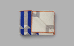 Kvam throw - blue