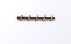Crosscut coat hooks