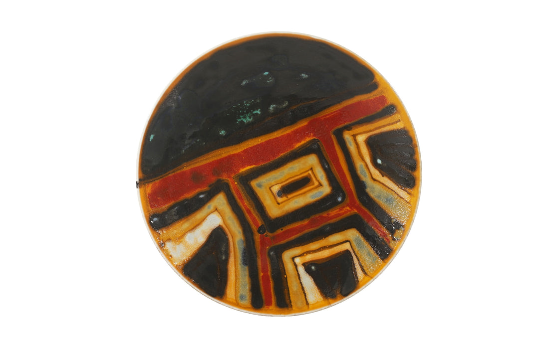 Poole Pottery Delphis plate no. 3